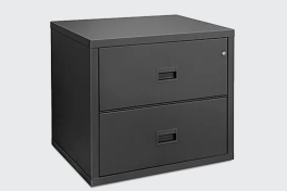 Horizontal fireproof filing cabinet