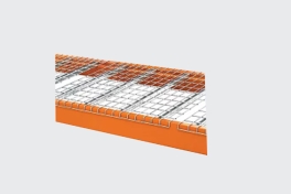 Tray rack steel wire deck