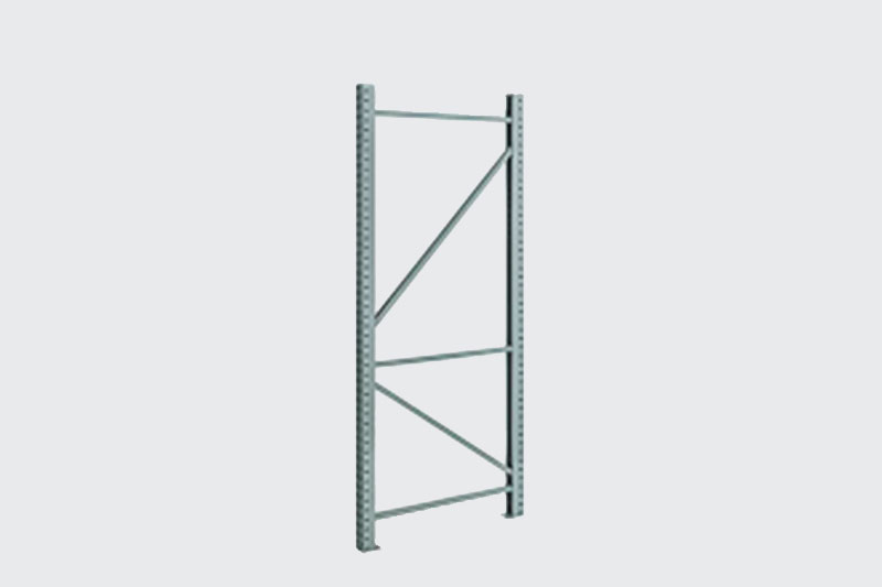 Additional columns for tray racks